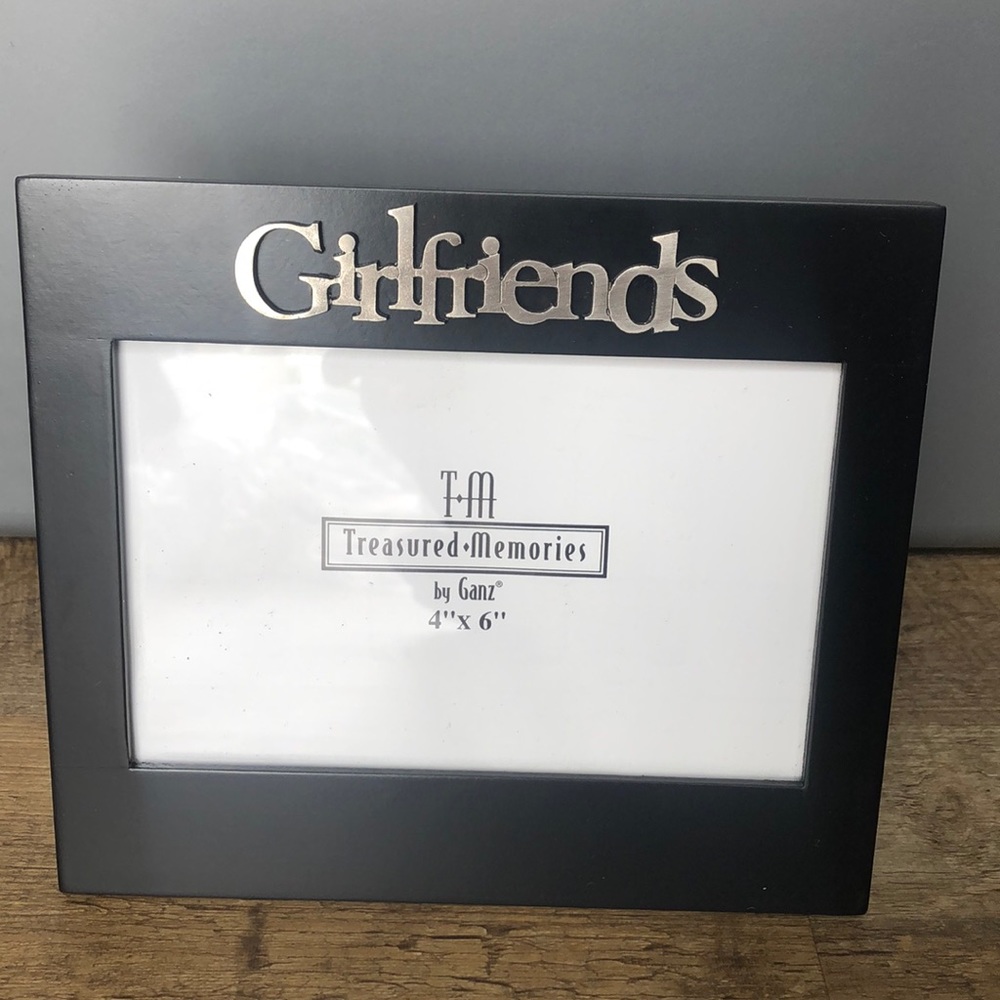 NWT Black Picture Frame- Girlfriends